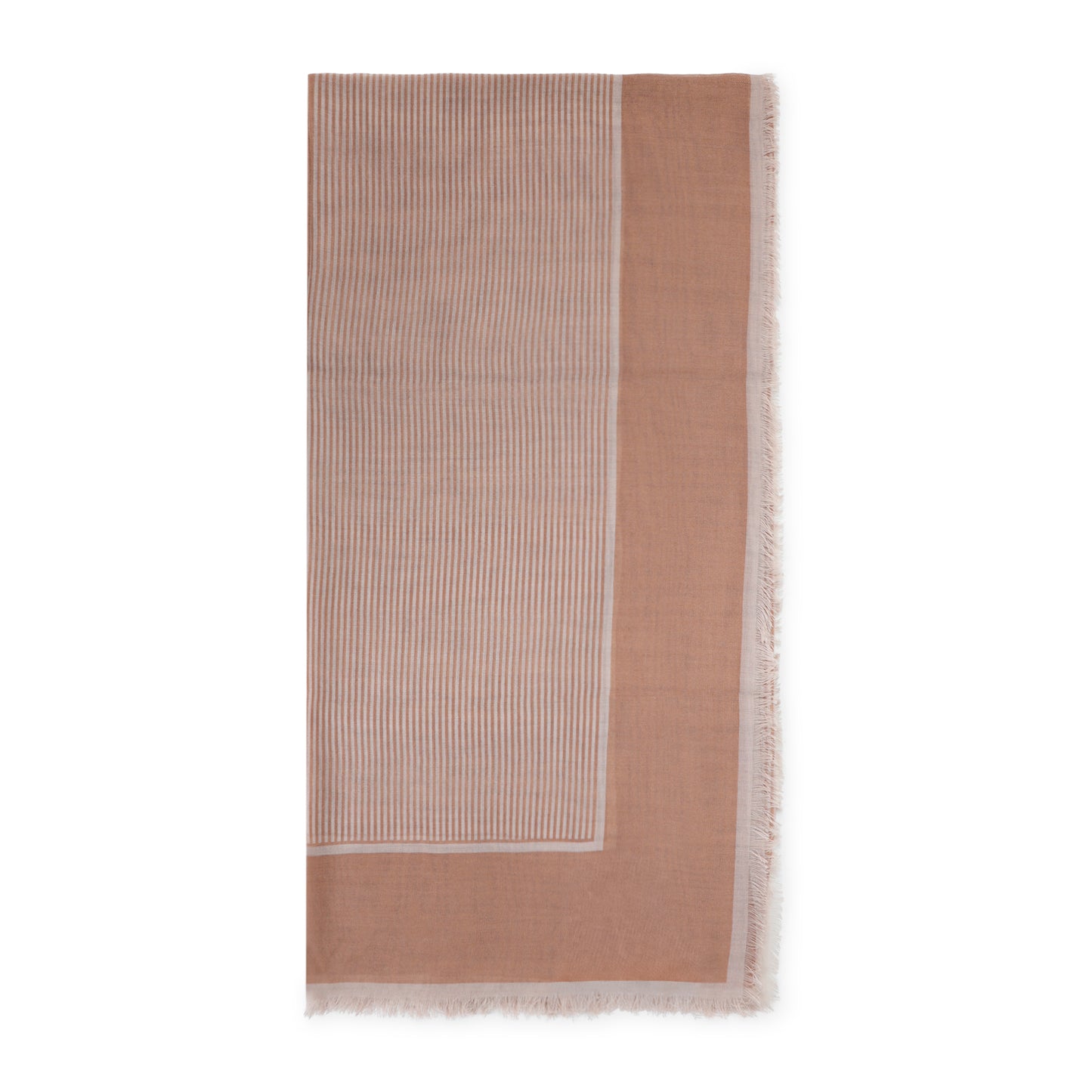 Saint Laurent Large Striped Carré Scarf Women SAINT LAURENT