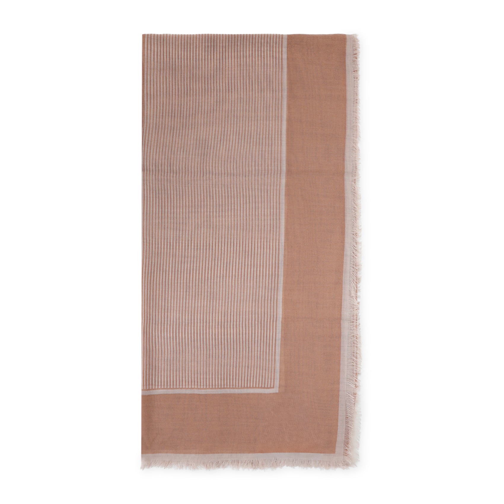 Saint Laurent Large Striped Carré Scarf Women SAINT LAURENT