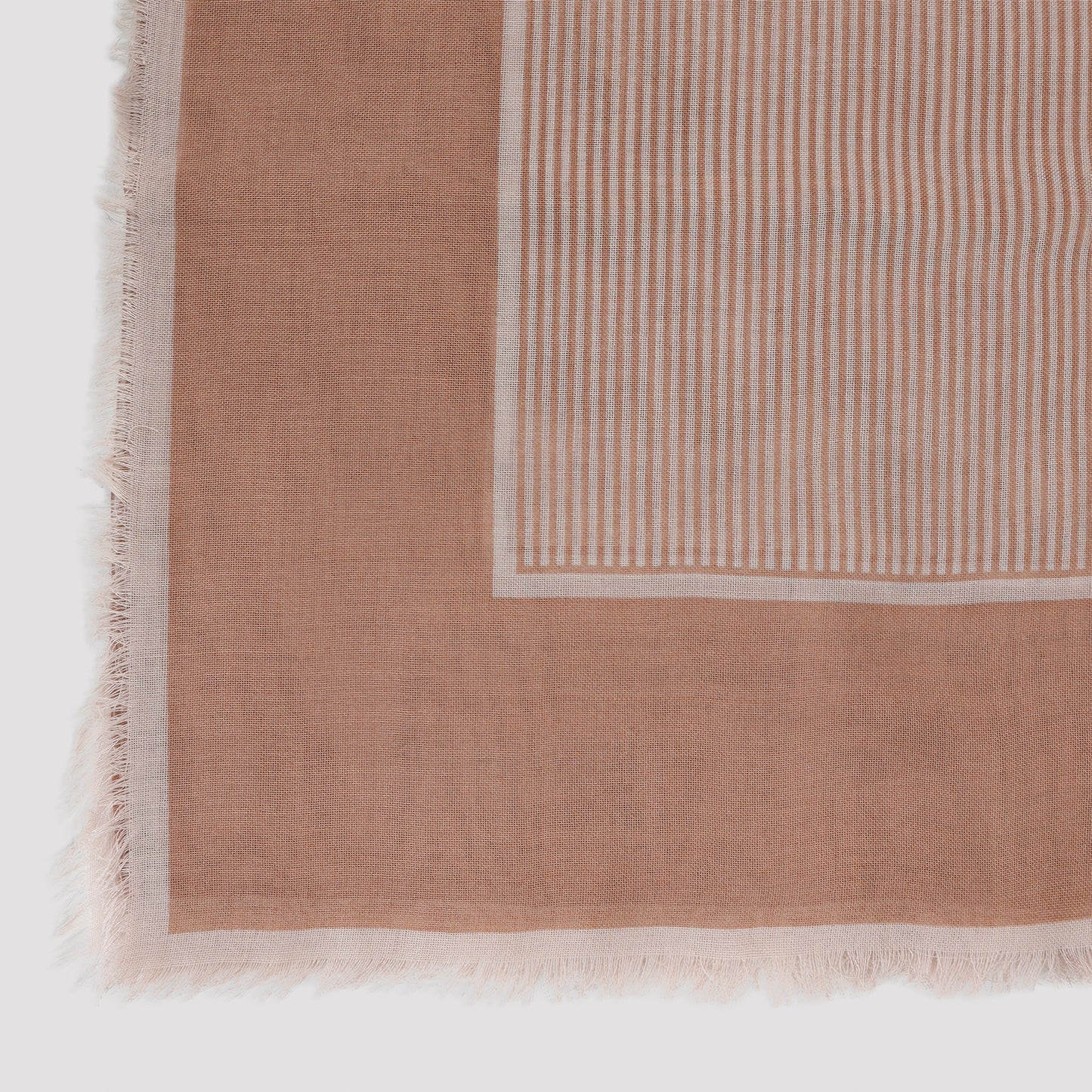 Saint Laurent Large Striped Carré Scarf Women SAINT LAURENT