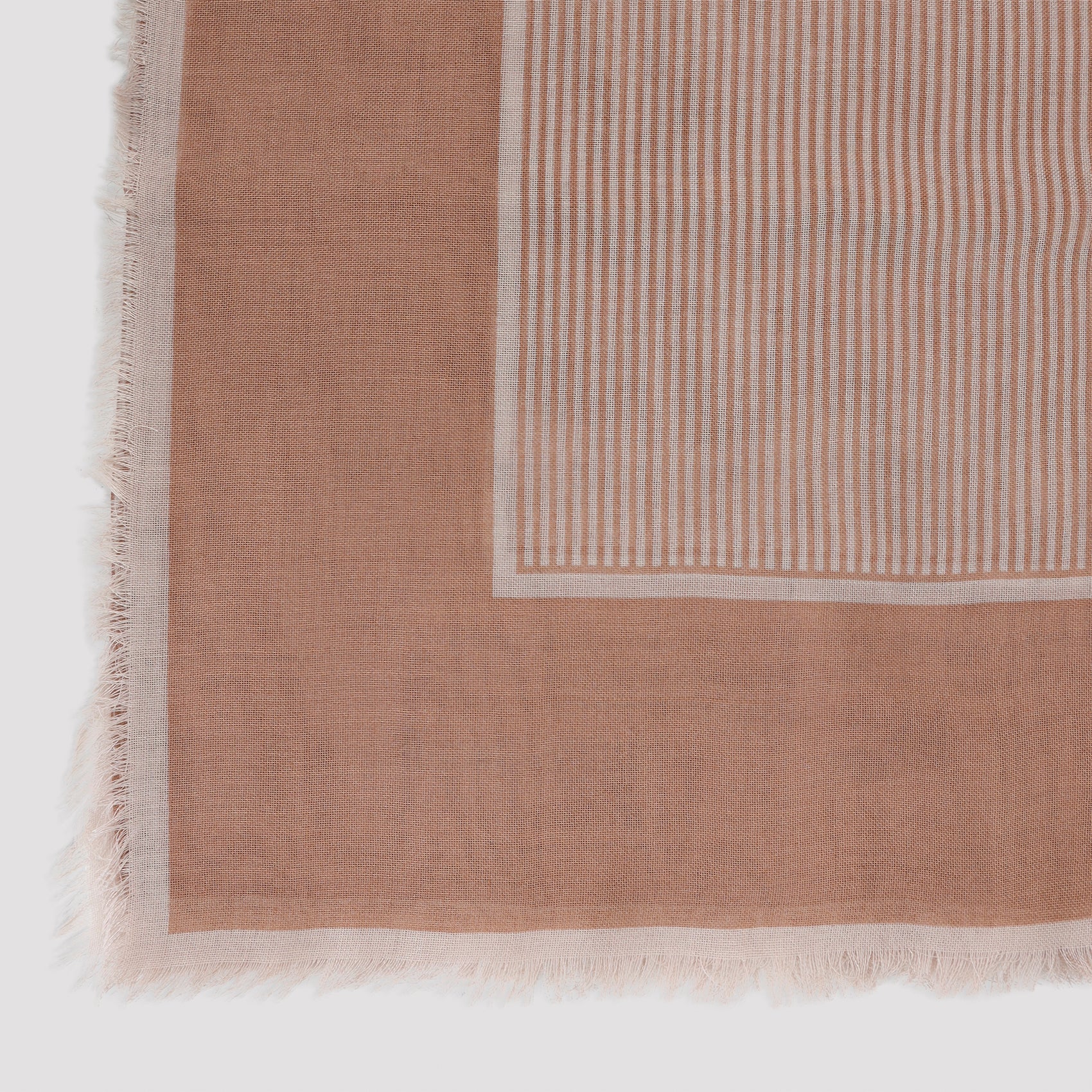 Saint Laurent Large Striped Carré Scarf Women SAINT LAURENT