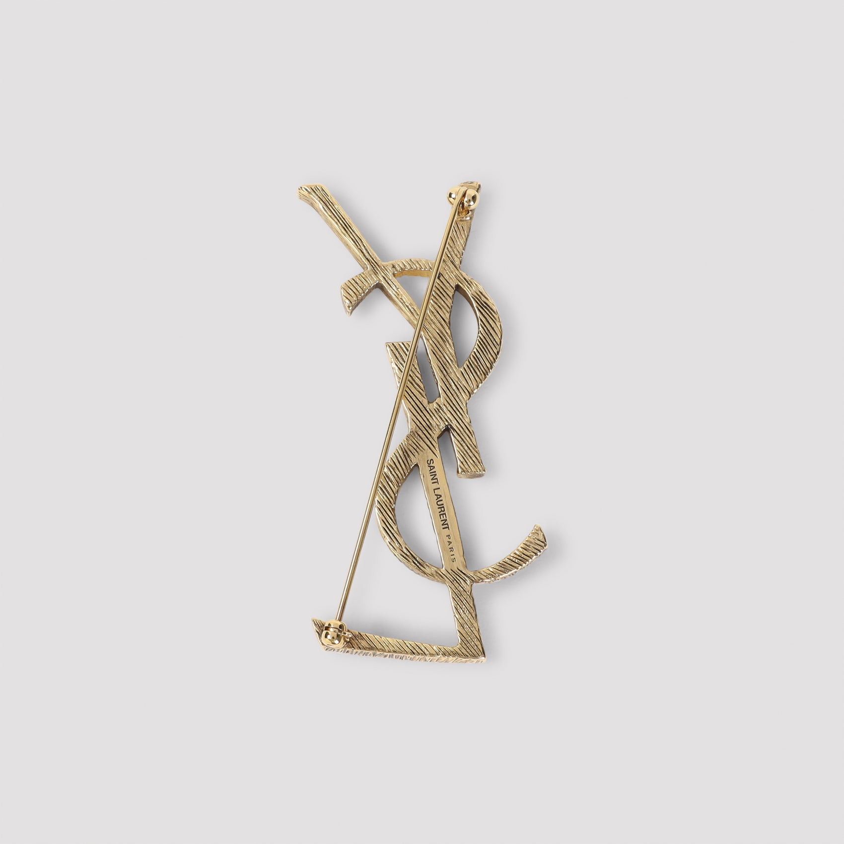 Saint Laurent Monogramme Brooch Women SAINT LAURENT