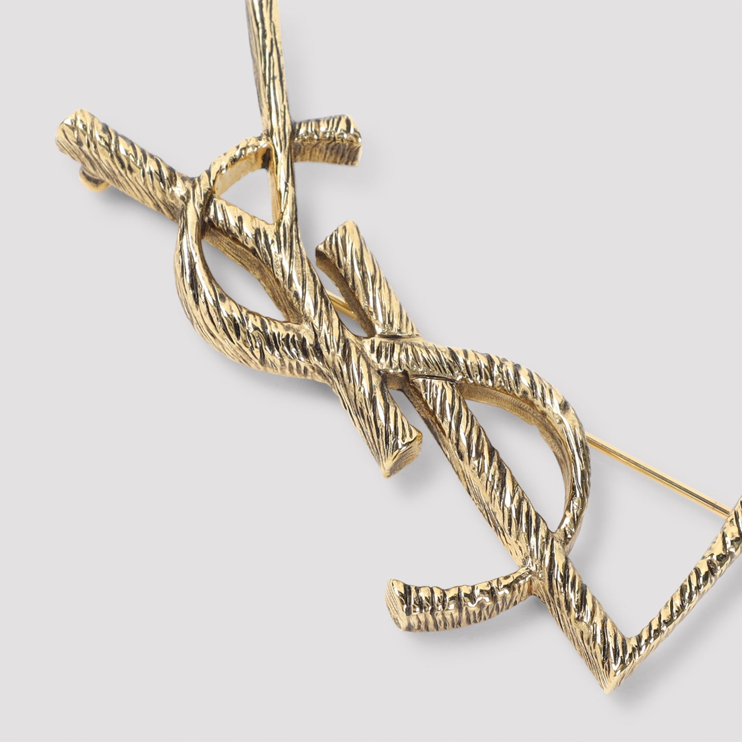 Saint Laurent Monogramme Brooch Women SAINT LAURENT
