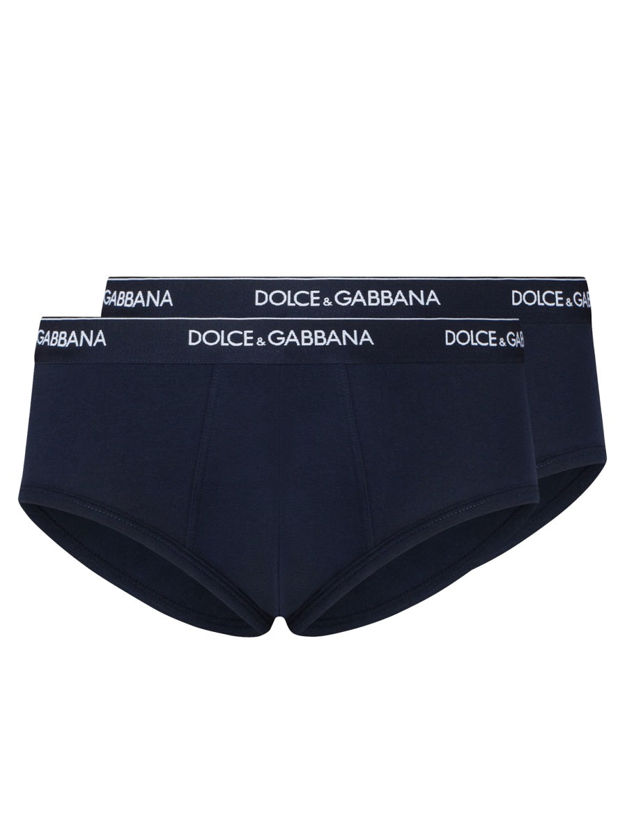 Dolce & Gabbana Men Confezione Da Due Slip DOLCE & GABBANA