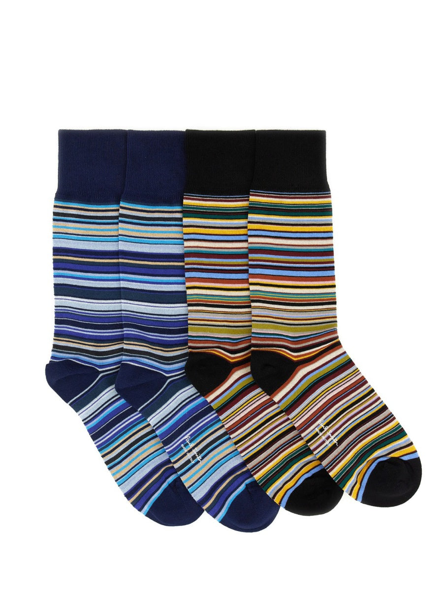 Paul Smith Men Calzini "Signature Stripe" Set Da 2 Paia PAUL SMITH
