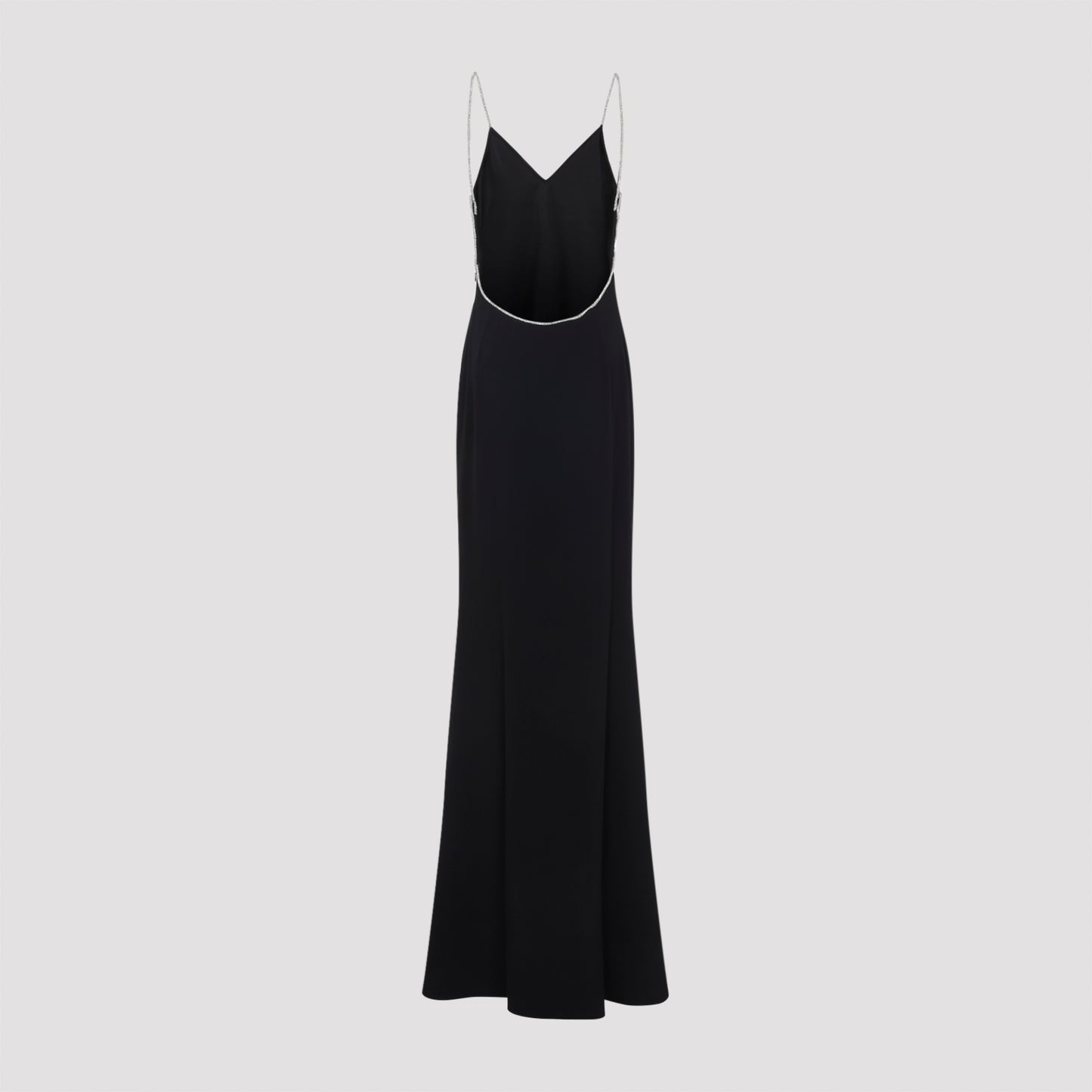 Tom Ford Crystal Chain Embroidery Satin Dress Women TOM FORD