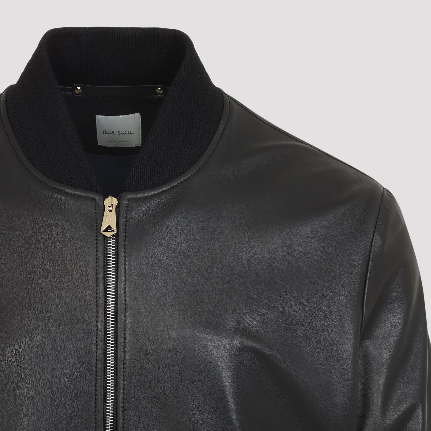 Leather Bomber Jacket Men PAUL SMITH
