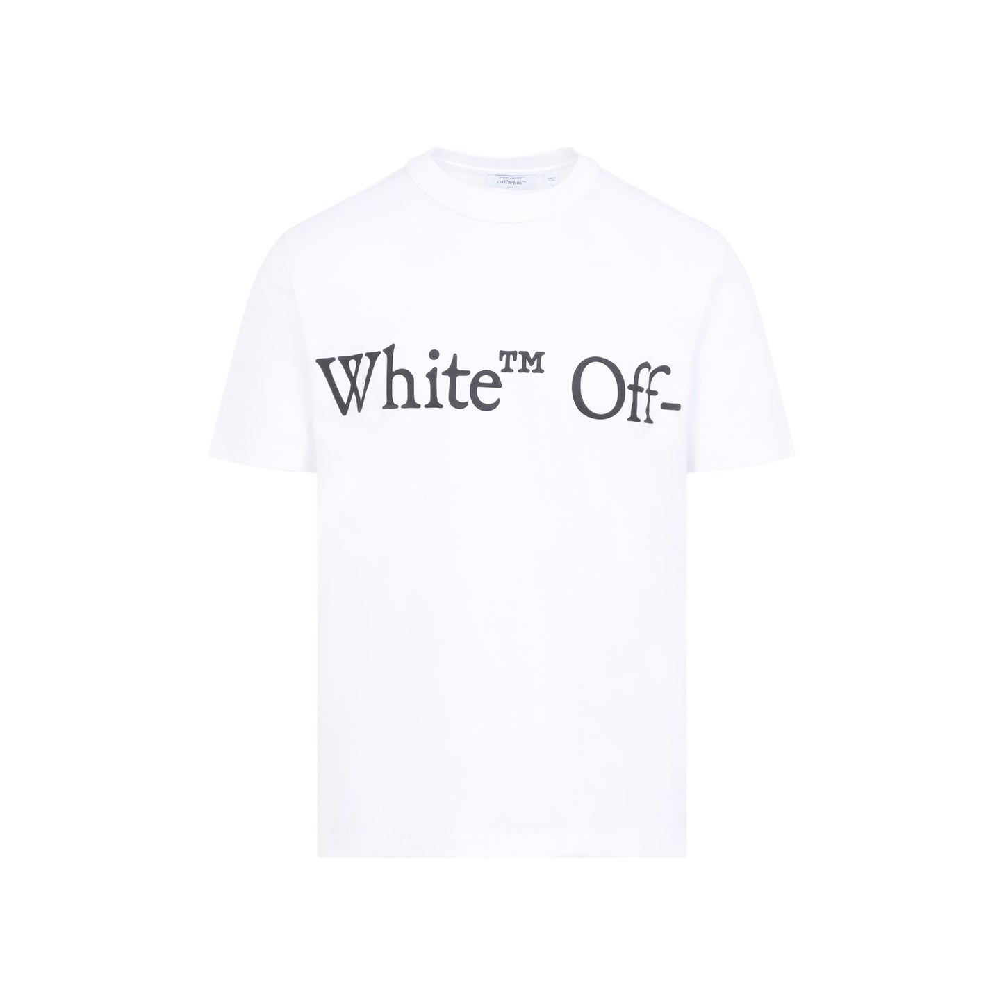 Bookish Scarf Regular S/S Tee Men OFF-WHITE