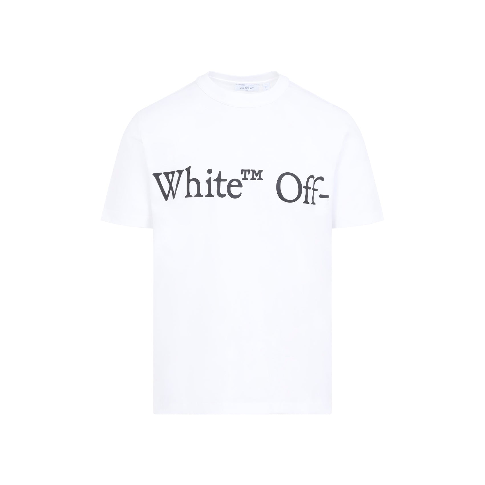 Off-White Bookish Scarf Regular S/S Tee Men OFF-WHITE
