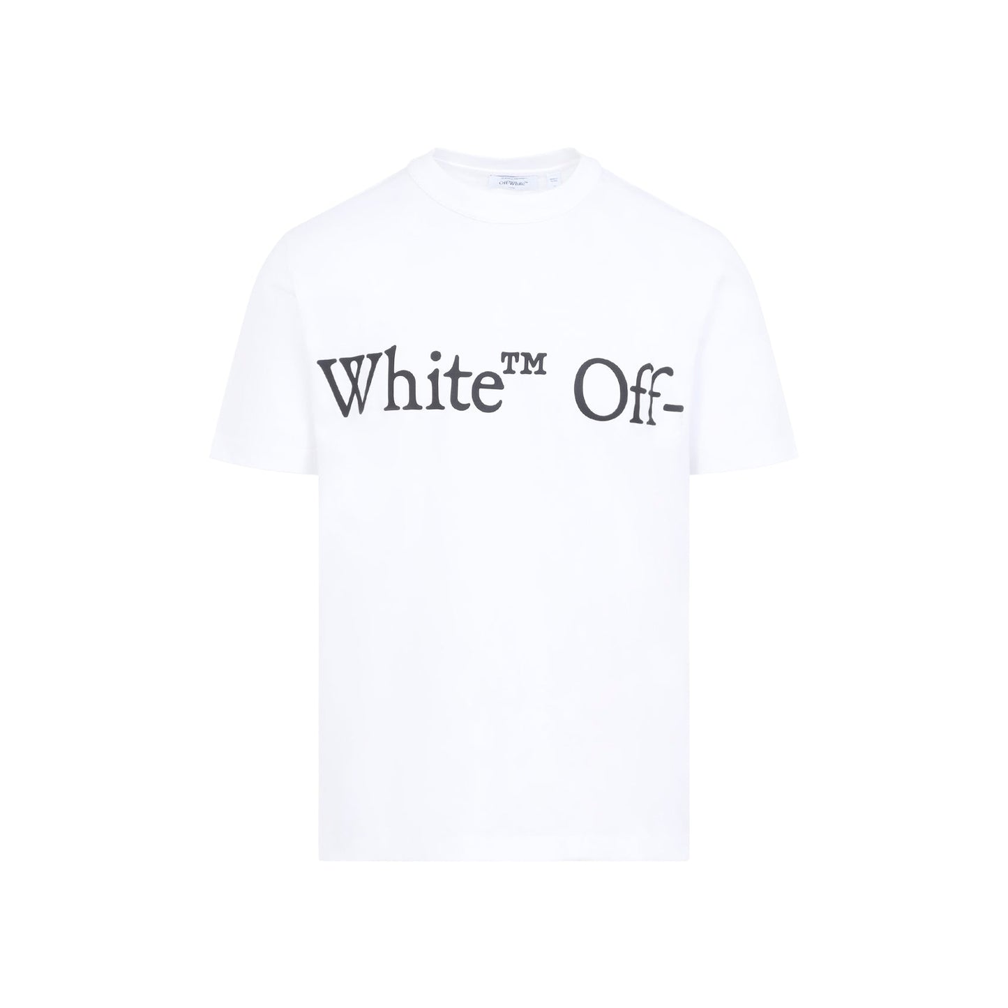 Off-White Bookish Scarf Regular S/S Tee Men OFF-WHITE