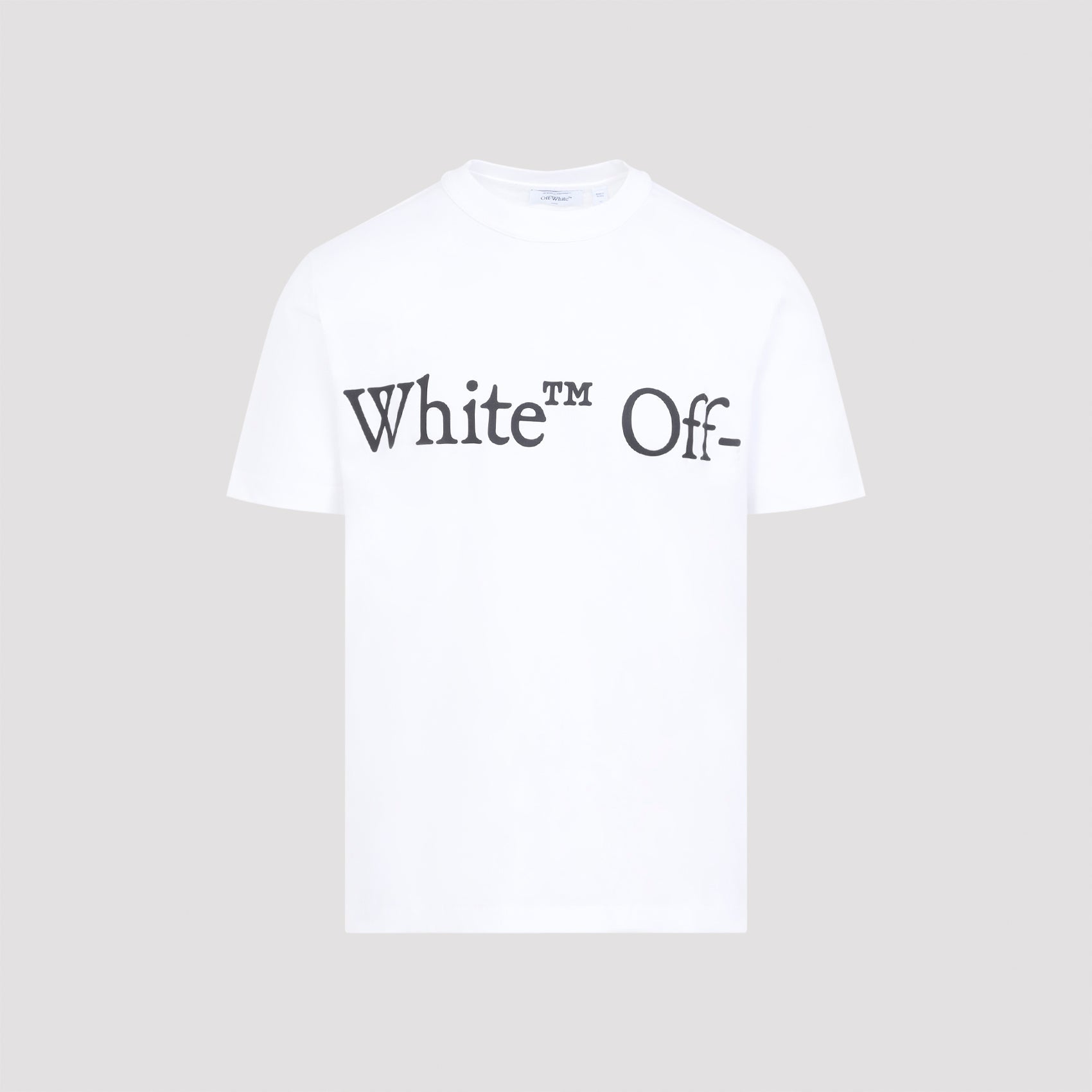 Off-White Bookish Scarf Regular S/S Tee Men OFF-WHITE