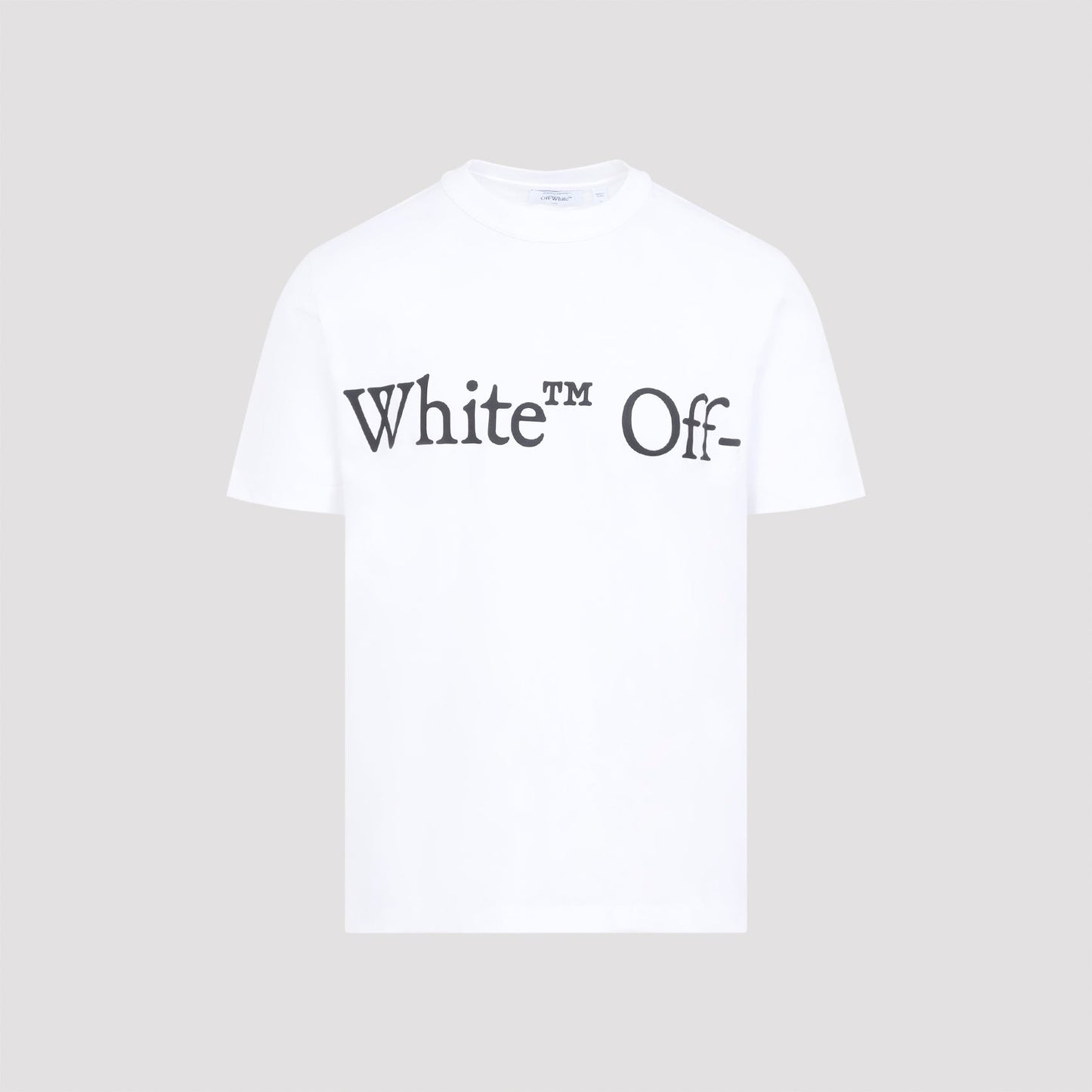 Off-White Bookish Scarf Regular S/S Tee Men OFF-WHITE