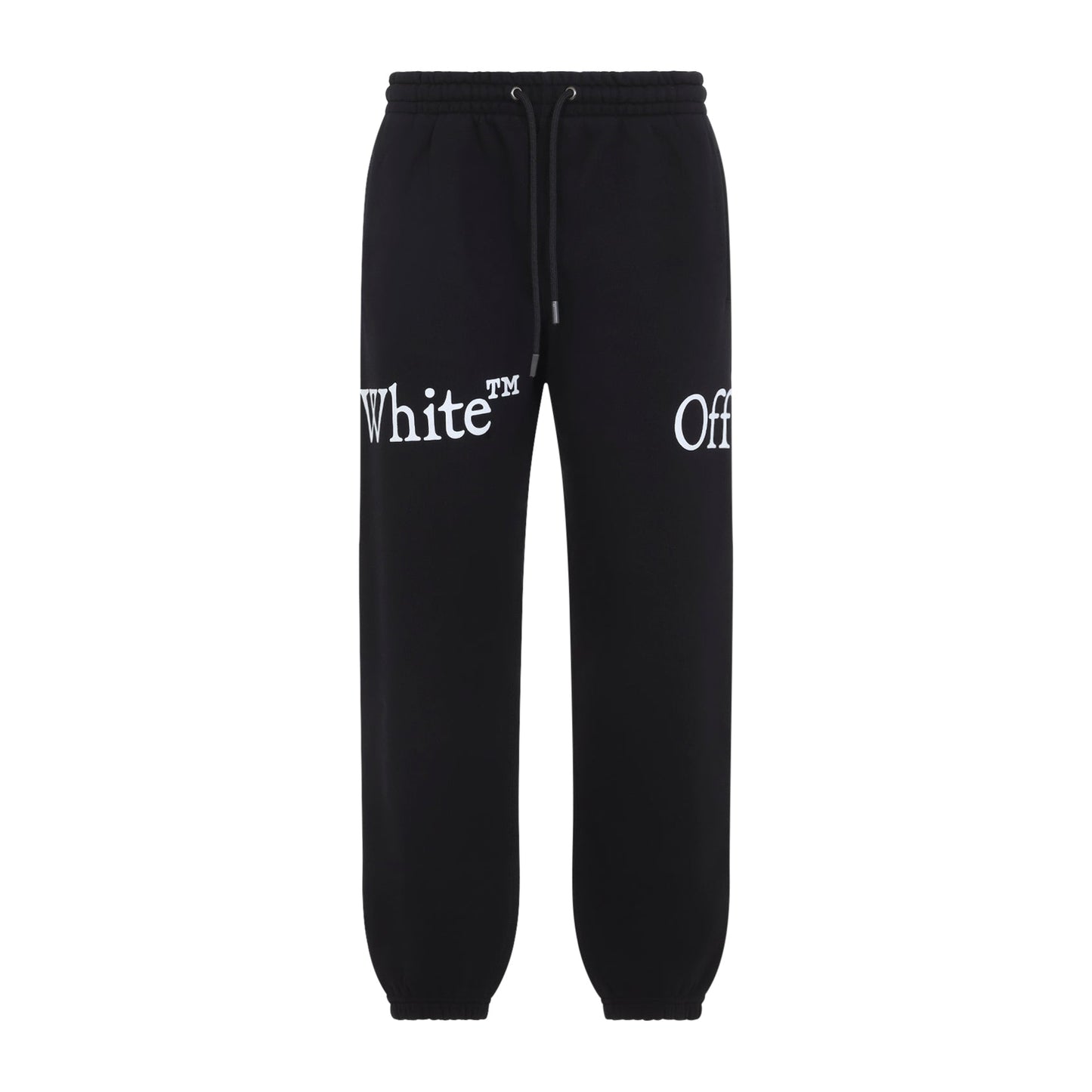 Off-White Bookish Scarf Cuffed Sweatpants Men OFF-WHITE