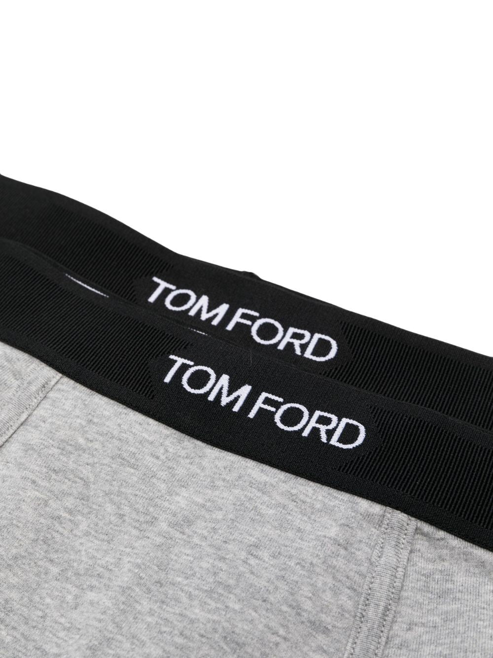 Tom Ford Men Set Of 2 Logo-Waistband Cotton Boxer Briefs TOM FORD