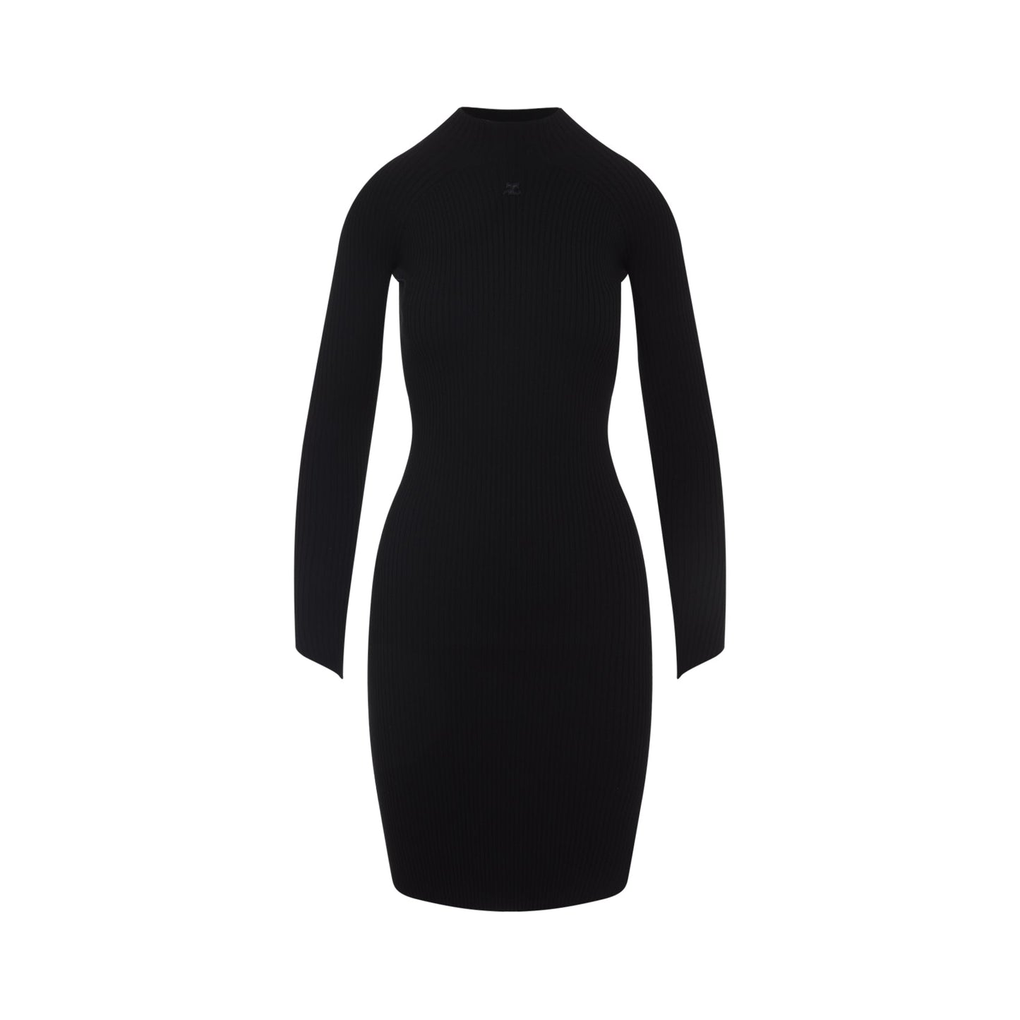 Courreges Circle Rib Mini Dress Women COURREGES