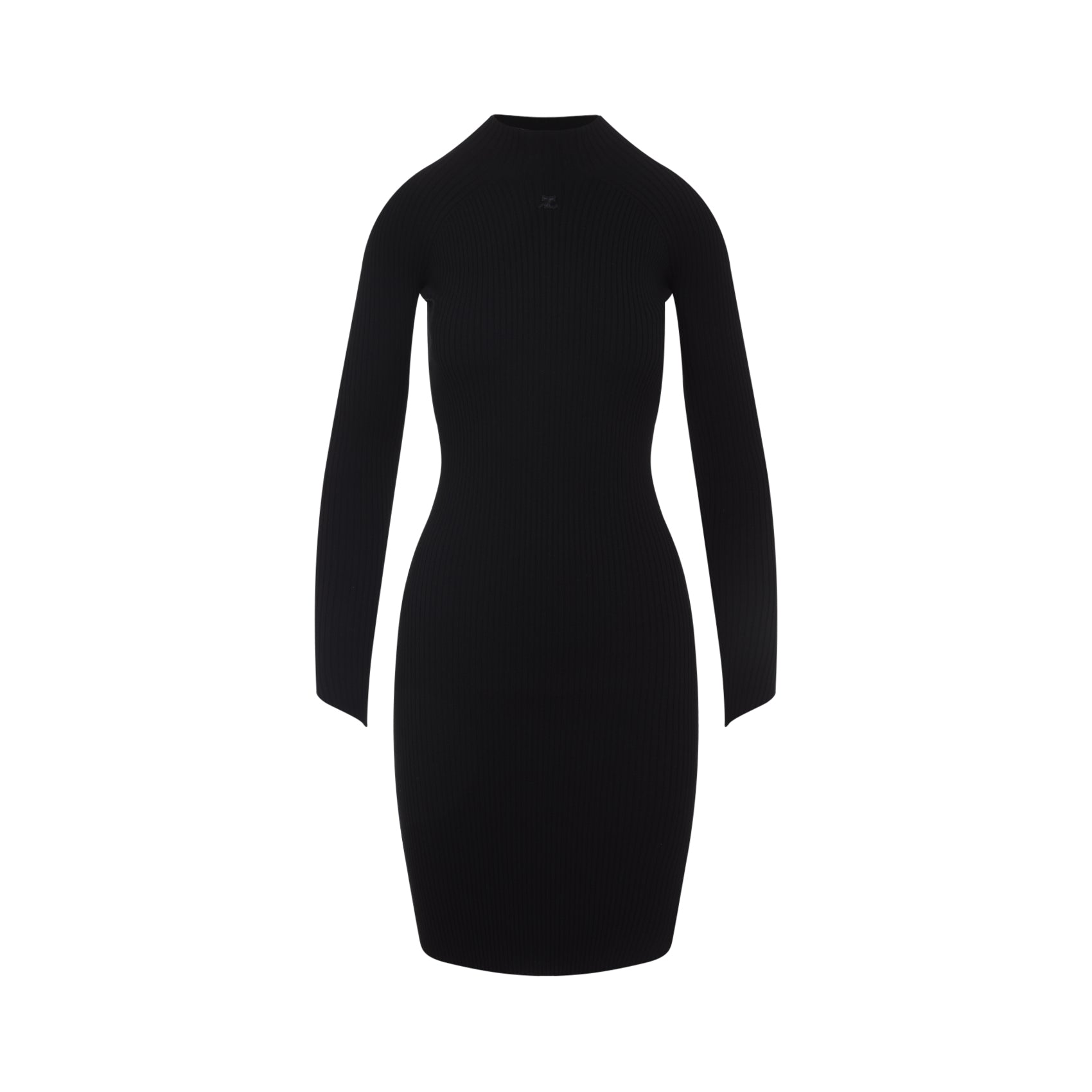 Courreges Circle Rib Mini Dress Women COURREGES