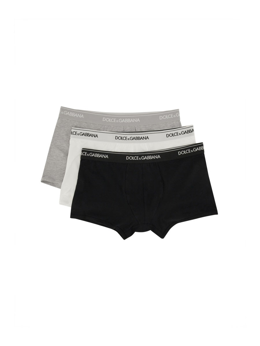 Dolce & Gabbana Men Confezione Da Tre Boxer DOLCE & GABBANA