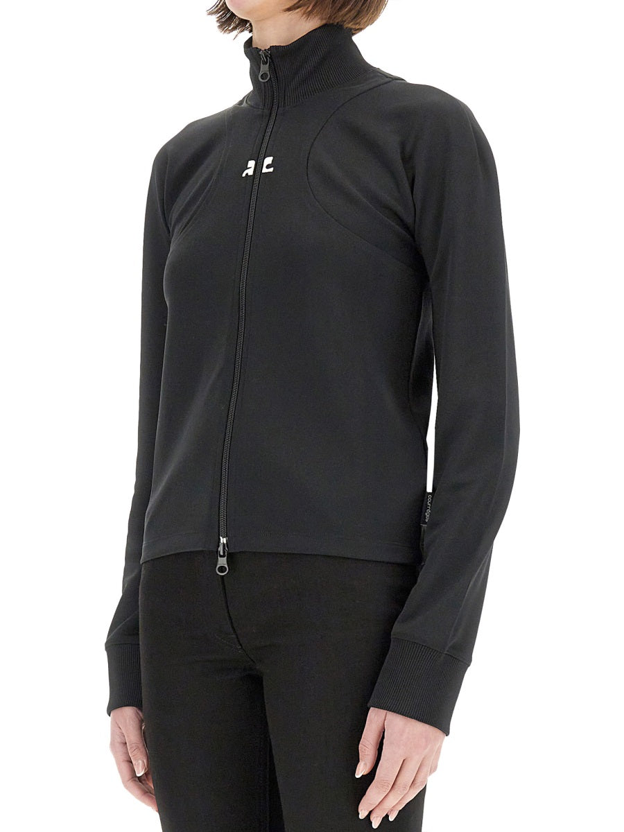 Courreges Women Interlock Scuba Jacket COURREGES