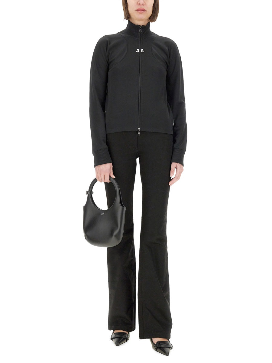 Courreges Women Interlock Scuba Jacket COURREGES