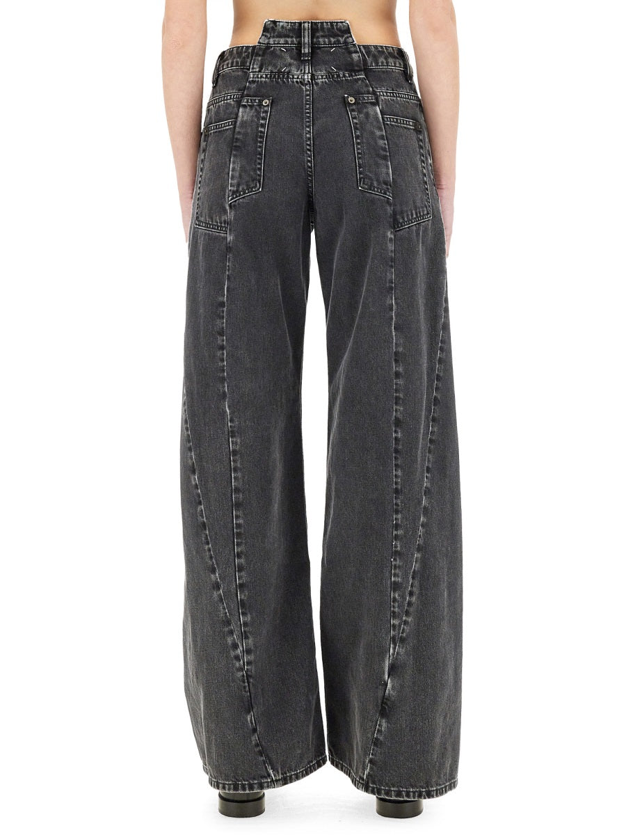Maison Margiela Women Jeans Palazzo "Dècortiquè" MAISON MARGIELA