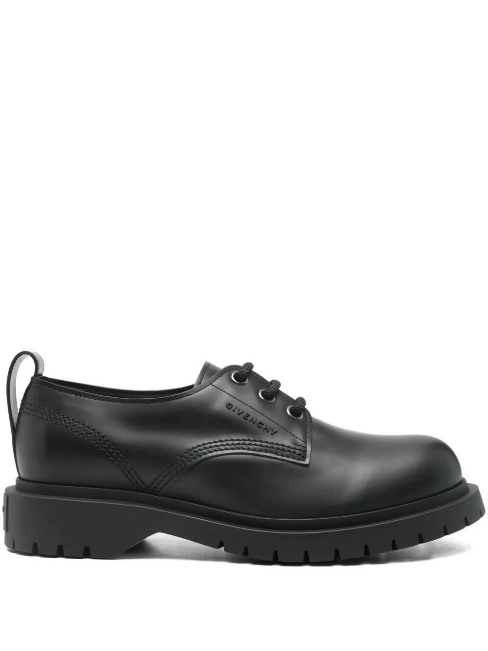 Givenchy Men Brushed Leather Chunky Derbies GIVENCHY