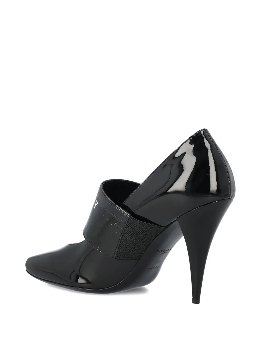 Givenchy Women Décolleté Sliced Square Givenchy Tape In Pelle Verniciata GIVENCHY