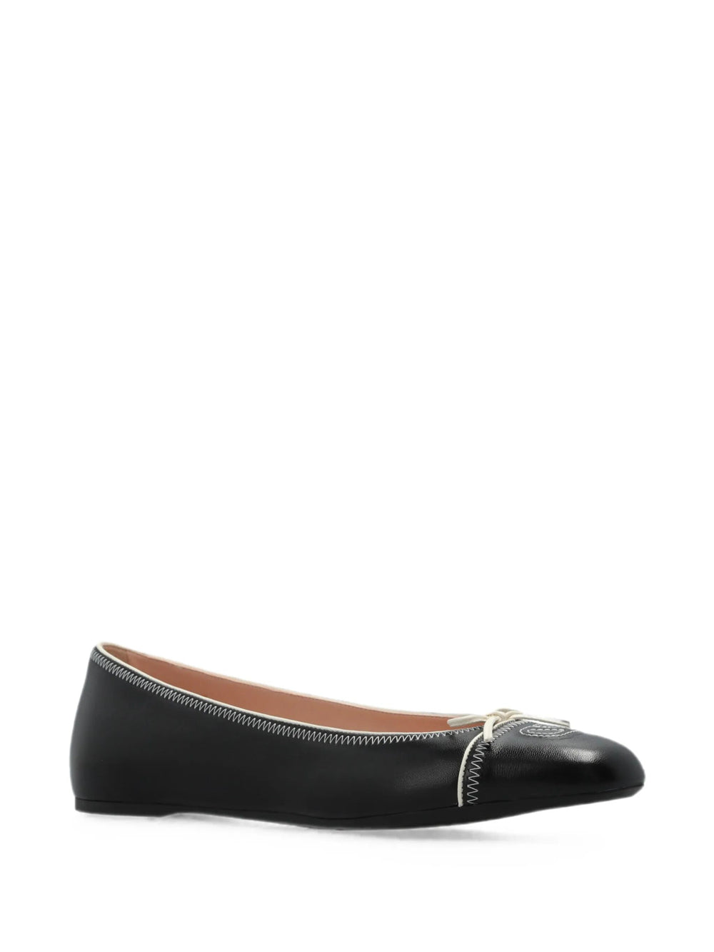 Valentino Garavani Women Ballerine Vlogo Signature Con Fiocco VALENTINO GARAVANI