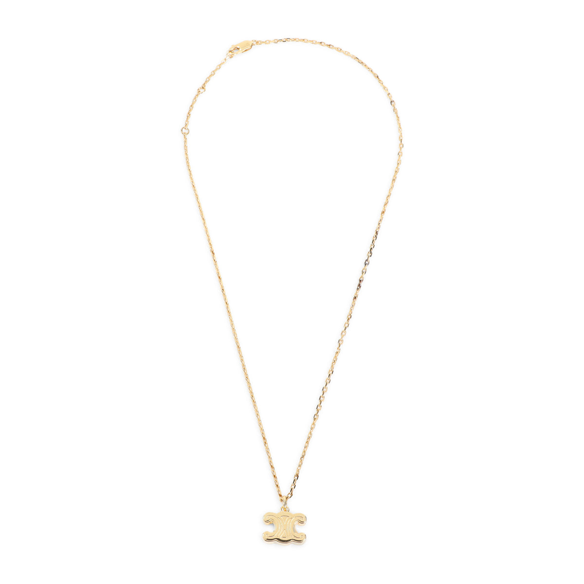 Celine Chunky Triomphe Necklace Women CELINE