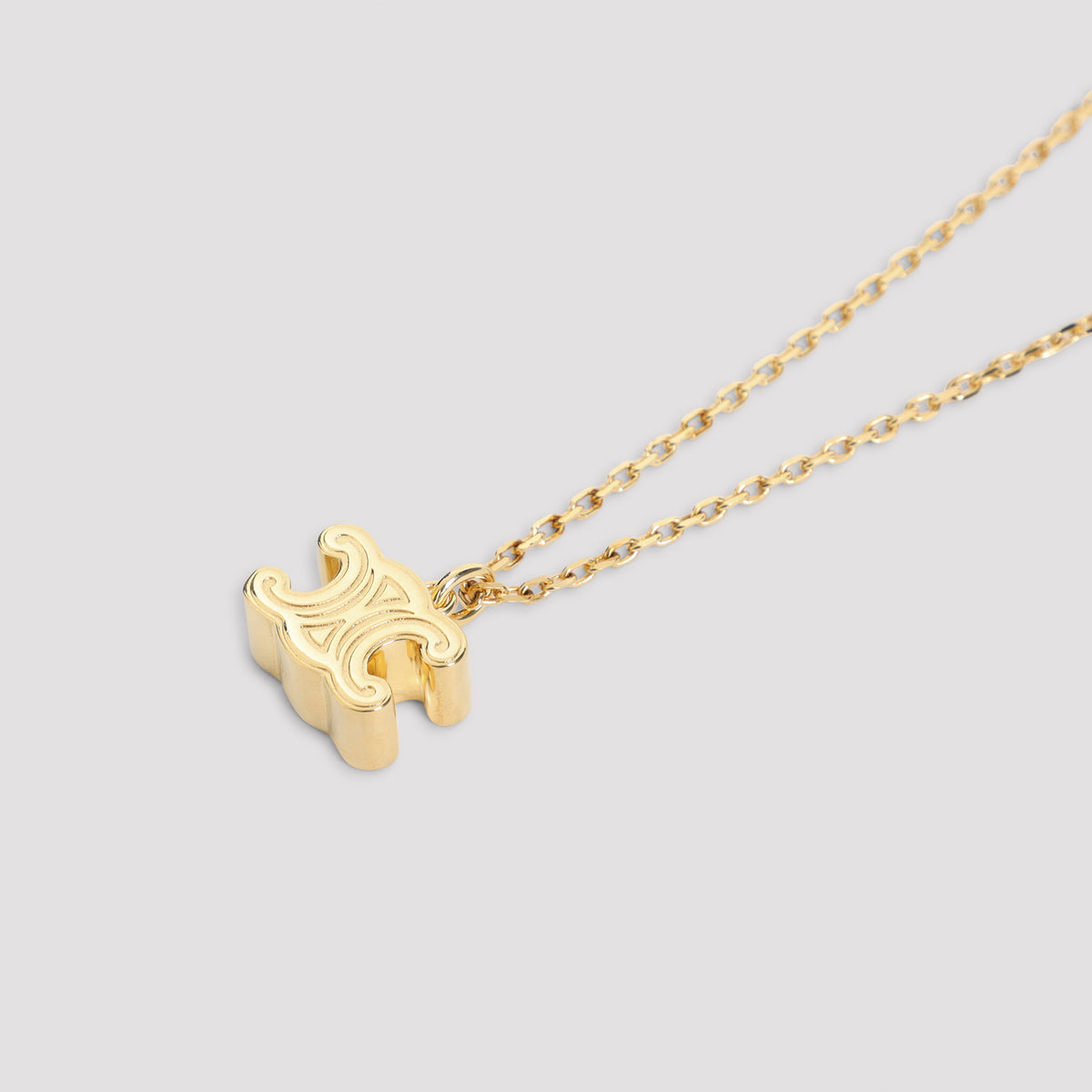 Celine Chunky Triomphe Necklace Women CELINE