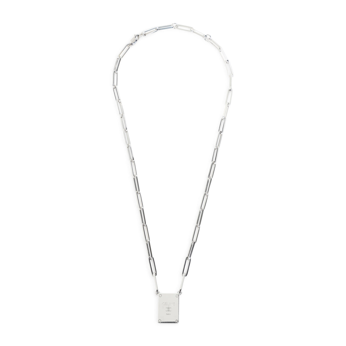 Celine Tag Necklace Men CELINE
