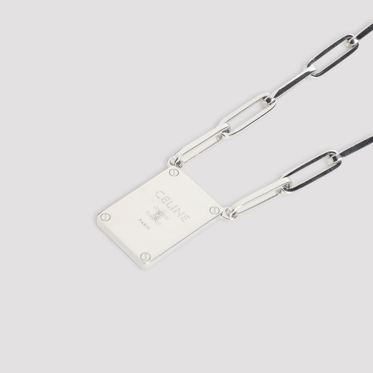 Celine Tag Necklace Men CELINE