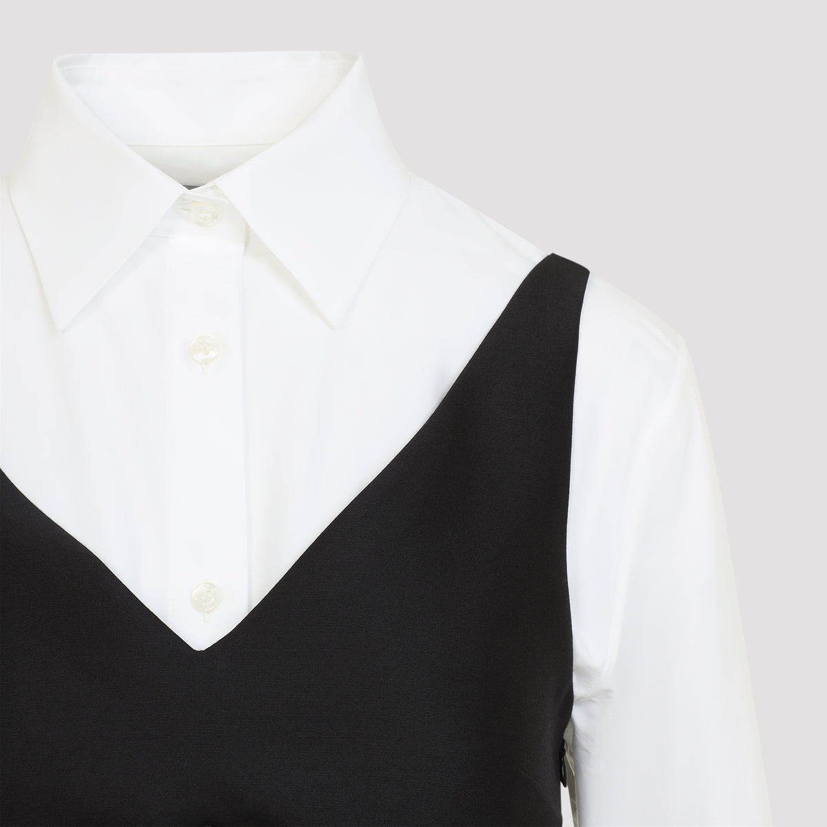 Balenciaga Hybrid Shirt Dress Women BALENCIAGA
