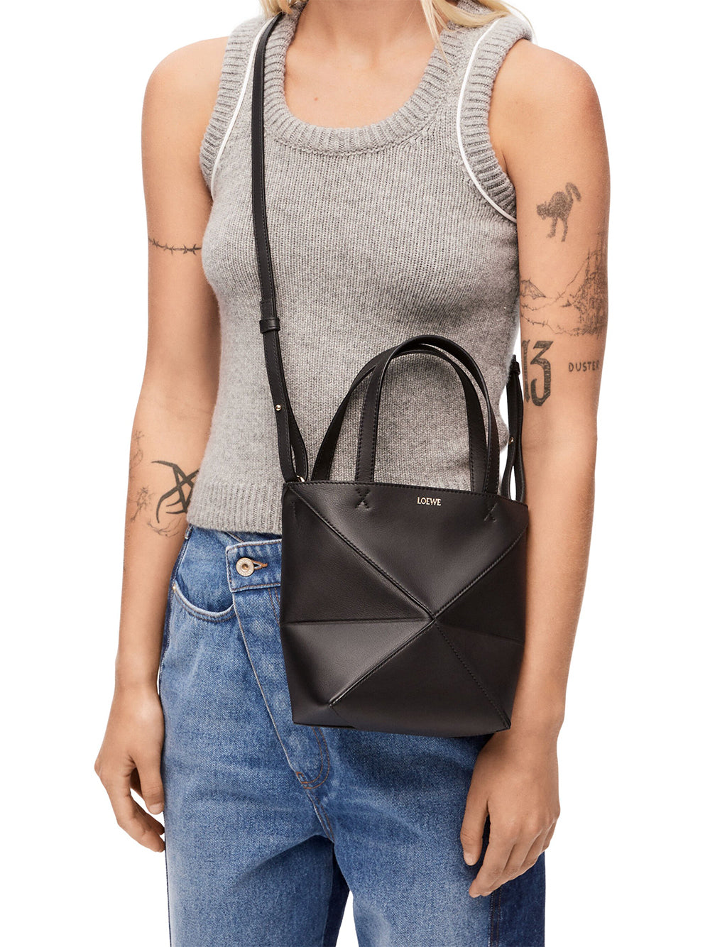 Loewe Women Mini Puzzle Fold Tote LOEWE