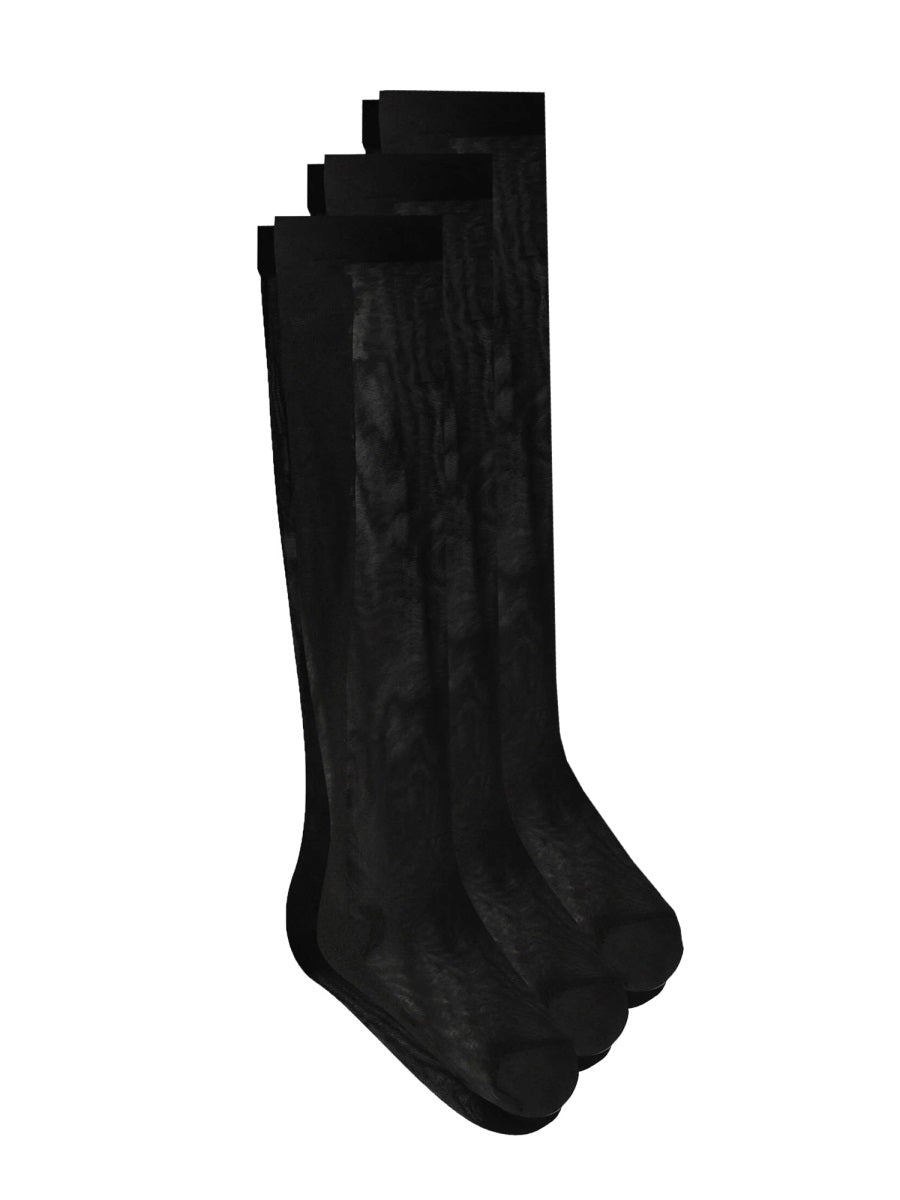 Dolce & Gabbana Women Tripack Calze Con Logo Dg DOLCE & GABBANA