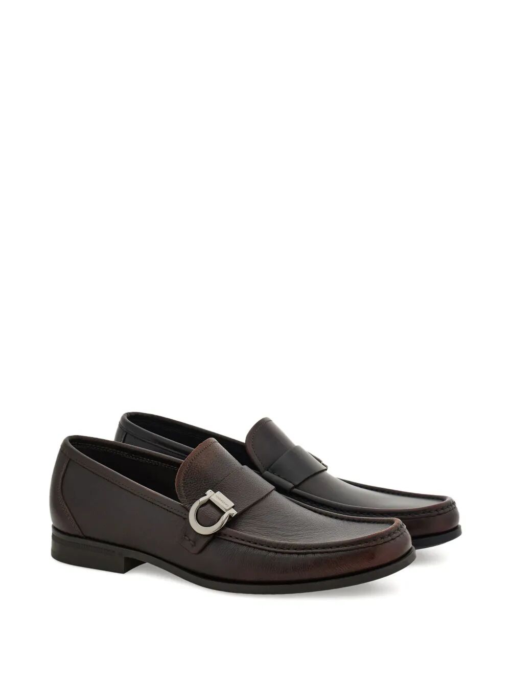 Ferragamo Men Caspian Leather Loafers FERRAGAMO