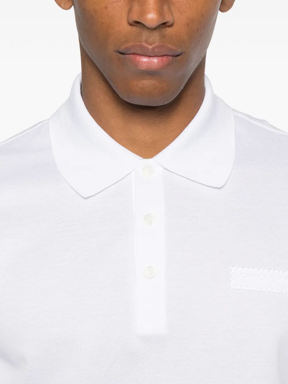 Givenchy Men Givenchy Paris Gros Grain Cotton Polo GIVENCHY