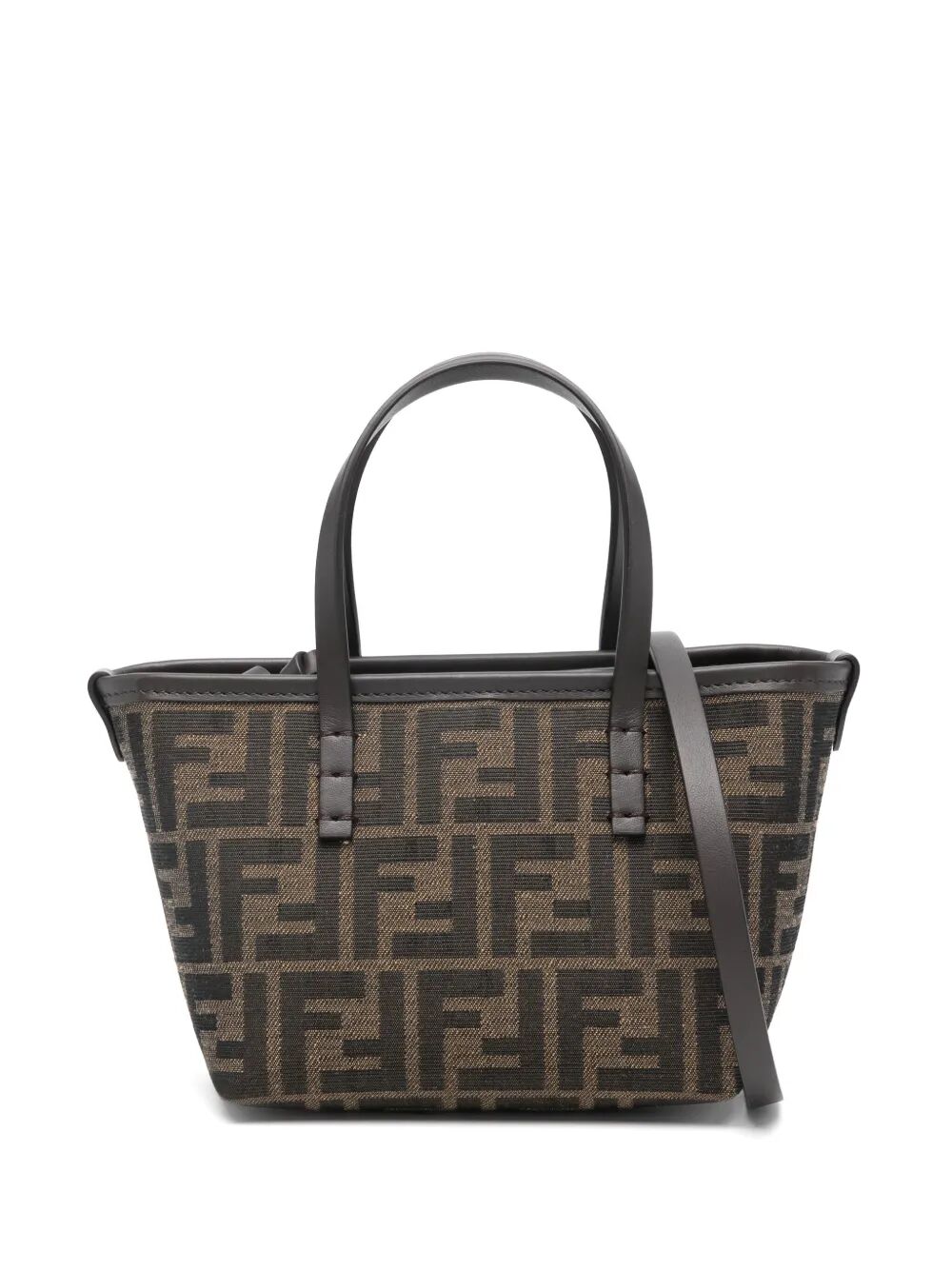 Fendi Women Mini Roll Ff Jacquard Tote Bag FENDI