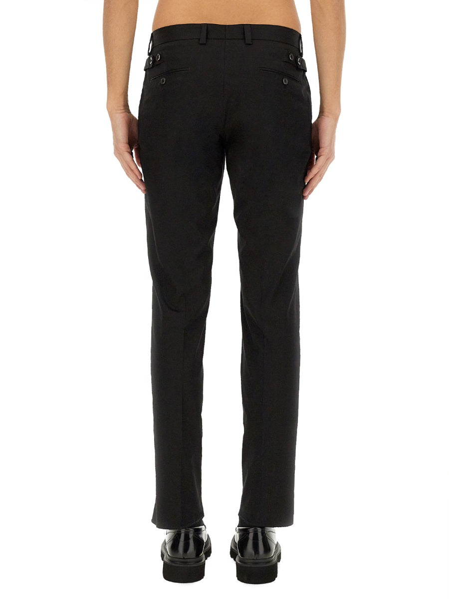 Dolce & Gabbana Men Cotton Tailored Pants DOLCE & GABBANA