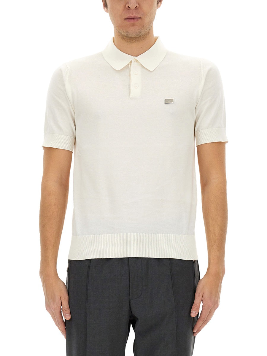 Dolce & Gabbana Men Polo With Logo DOLCE & GABBANA
