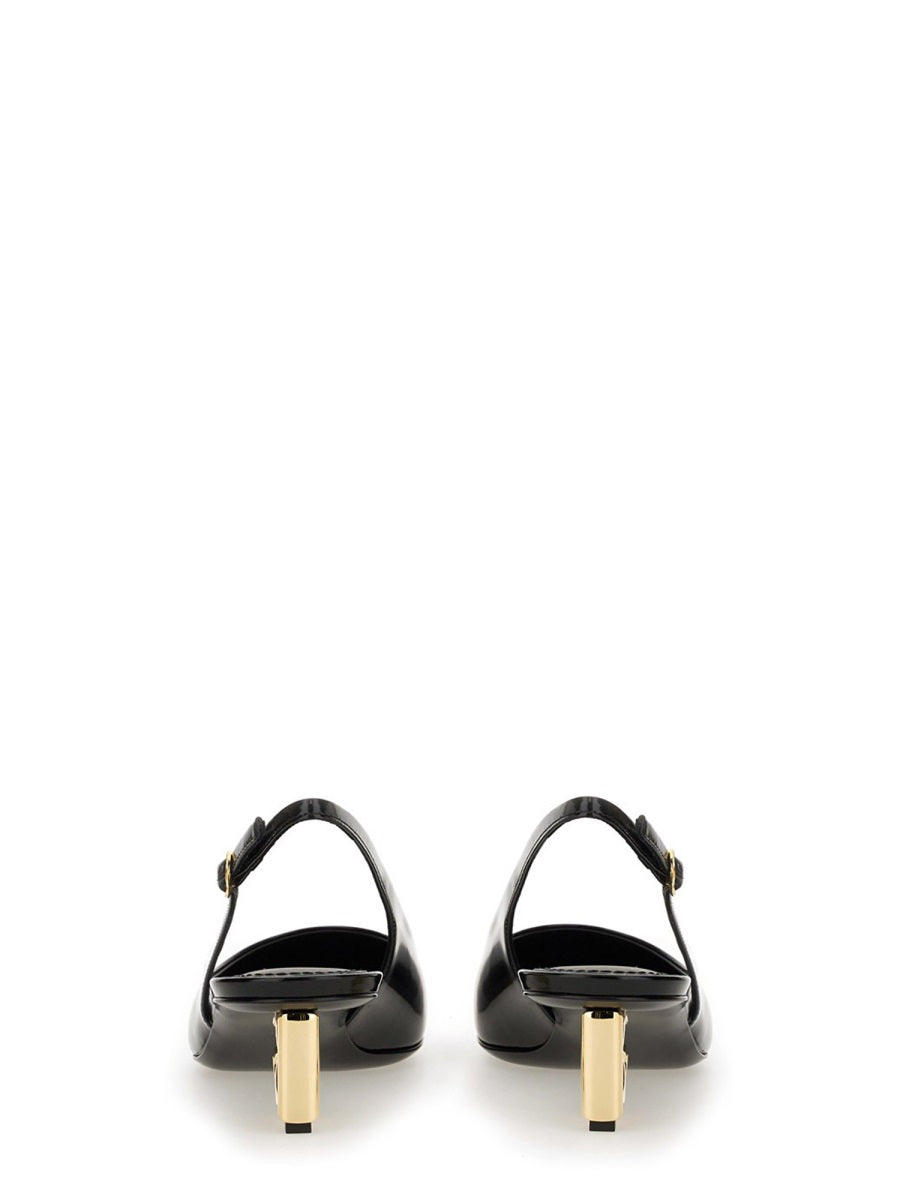 Dolce & Gabbana Women Patent Leather Slingback DOLCE & GABBANA