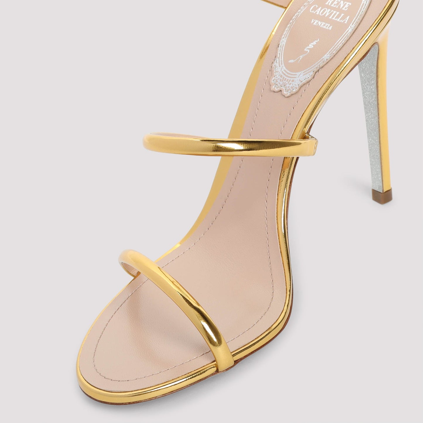 Renã¨ Caovilla Calf Leather Sandals Women RENE CAOVILLA