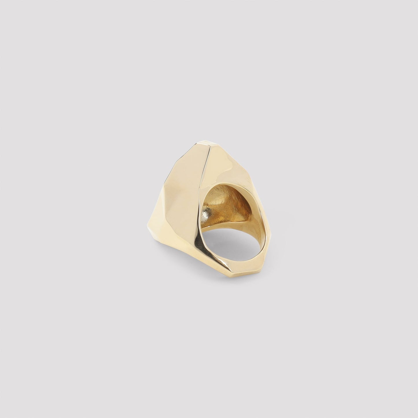 Lanvin Cubic Metal Ring Women LANVIN