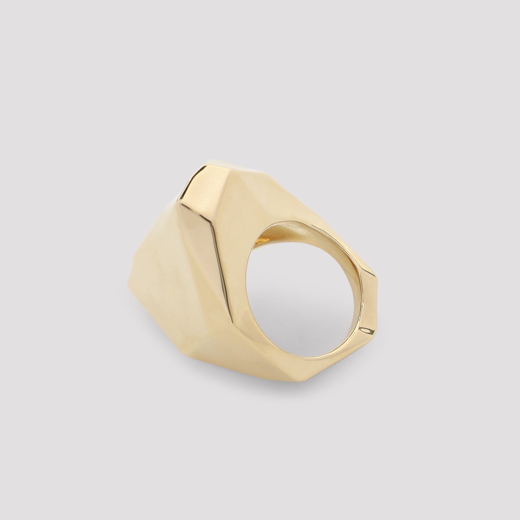 Lanvin Cubic Metal Ring Women LANVIN