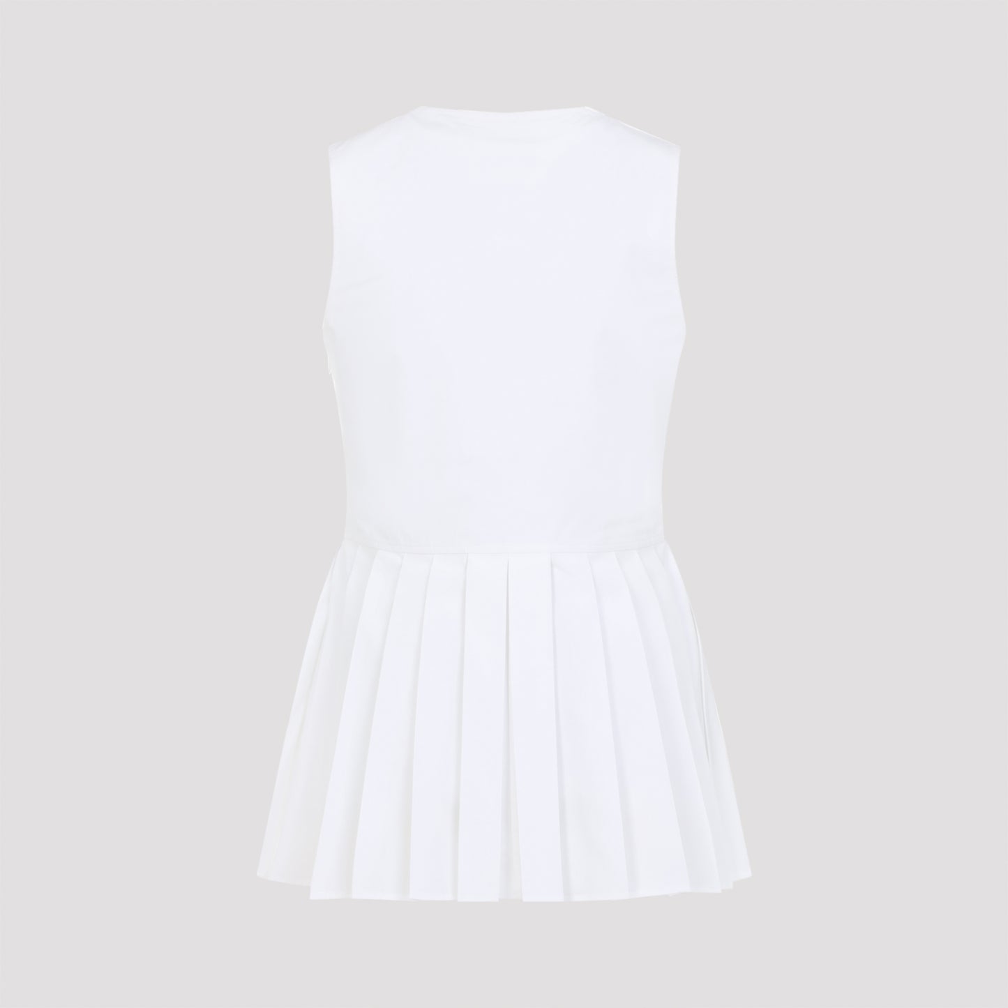 Jil Sander Sleveless A-Line Pleated Top Women JIL SANDER