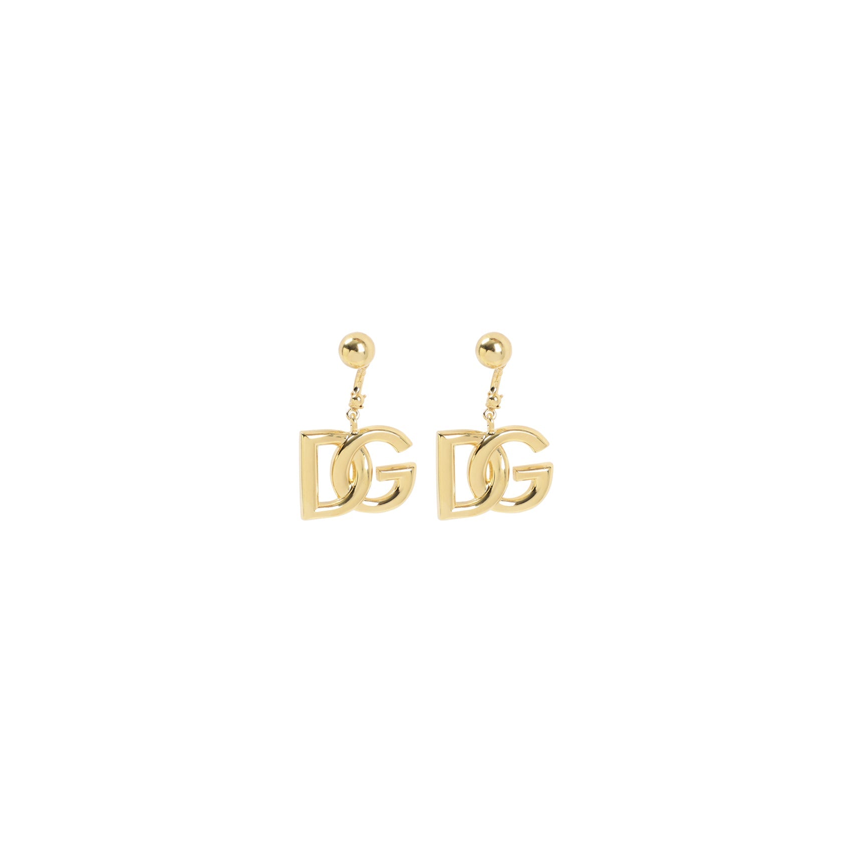 Dolce & Gabbana Golden-Tone Dg Earrings Women DOLCE & GABBANA