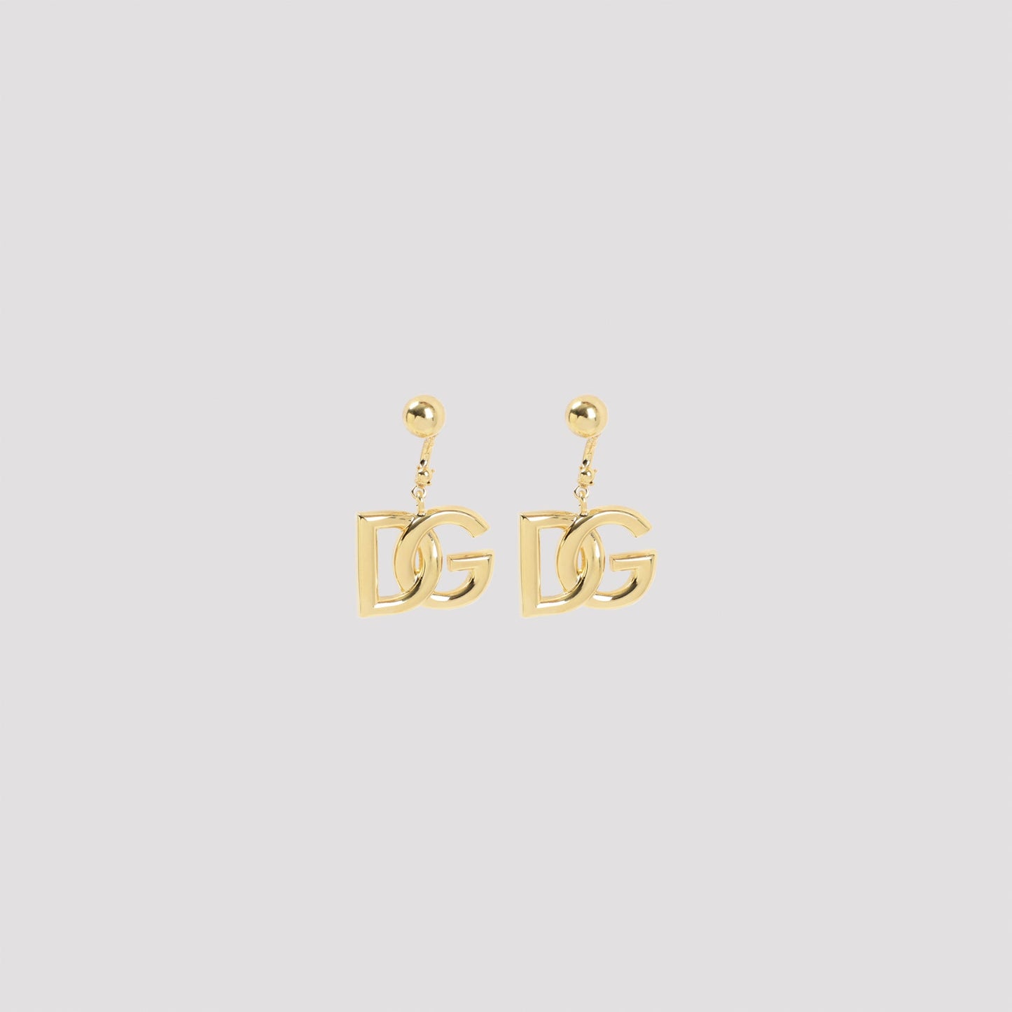 Dolce & Gabbana Golden-Tone Dg Earrings Women DOLCE & GABBANA