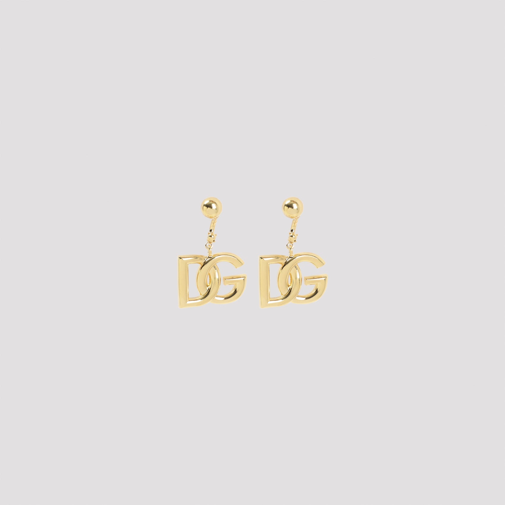 Dolce & Gabbana Golden-Tone Dg Earrings Women DOLCE & GABBANA