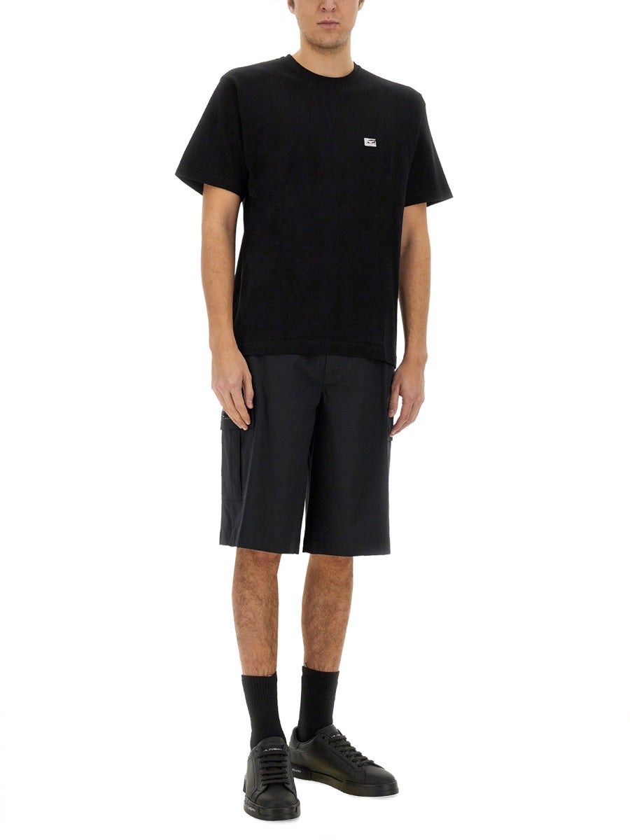 Dolce & Gabbana Men Cotton Cargo Bermuda Shorts DOLCE & GABBANA