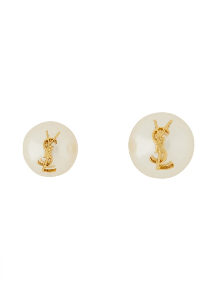 Saint Laurent Women Orecchini Asimmetrici "Cassandre" SAINT LAURENT