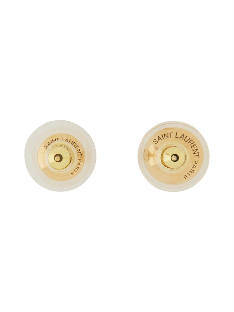 Saint Laurent Women Orecchini Asimmetrici "Cassandre" SAINT LAURENT