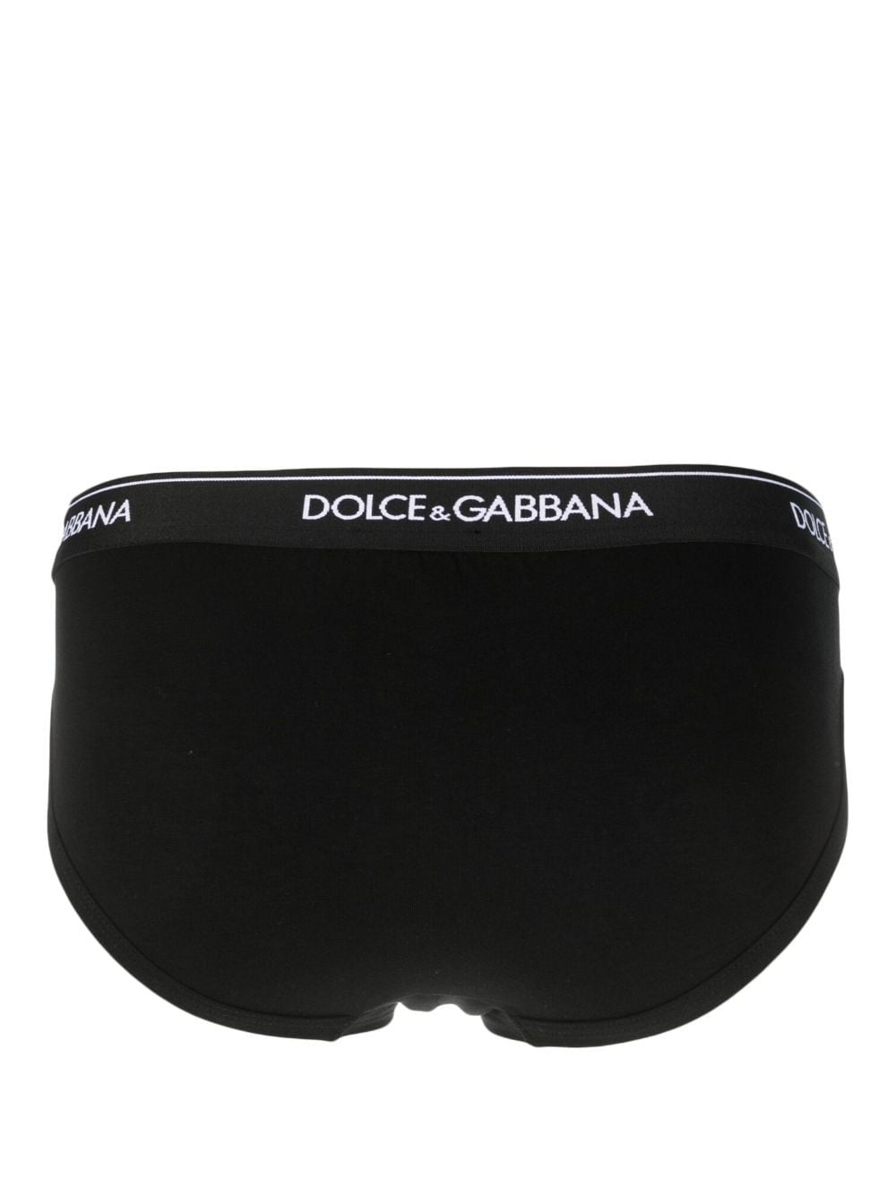 Dolce & Gabbana Men Two-Pack Of Stretch Cotton Mid-Rise Briefs DOLCE & GABBANA